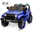 thumbnail image 1 of 12V Kids Ride-On Truck with Remote Control, LED Lights, Music & Bluetooth, 2 Driving Modes, Shock Absorbers, for Ages 2-5, 1 of 6