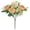 Yellow, variant on Artificial Peony Stem Small Faux Floral Bouquet Lifelike Bloom For Home Indoor Dining Table Centerpiece Kitchen Wedding Decor
