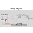 thumbnail image 5 of YIEMEEN Bathroom Mirror Lamps Touch-Dimmer LED Mirror Headlight-Switch Touch-Sensor, 5 of 14