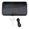 thumbnail image 2 of Velocidad Hud Hud Windshield GPS Velocador de Proyector Con Visualización de Alta Definición A Través de la Alerta de Velocidad Maestra Velocidad KM/H MPH, Play Plug y Play, 2 of 7