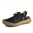 thumbnail image 1 of Sandalias de malla duraderas para hombres al aire libre: colores surtidos, suela de goma cómoda para la playa, zapatos antideslizantes para primavera y verano, 1 of 3