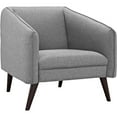 thumbnail image 2 of Modway Slide Upholstered Fabric Armchair in LightGray, 2 of 6