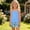 Blue, variant on Girls Summer 2 Piece Outfits Cute Floral Tank Top and Casual Shorts Kids Clothing Set Dark Dark Blue Size 4T