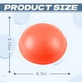 thumbnail image 2 of BESTSKY 2 Pcs Exercise Ball,6.3"*6.3"*3.15" Birth Ball,Anti-Slip Texture Excersing Ball,Orange, 2 of 7
