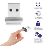 Portable USB Fingerprint Reader, Identification Matching Biometric , 360 degree Touch, Sign- Device, Speedy Matching