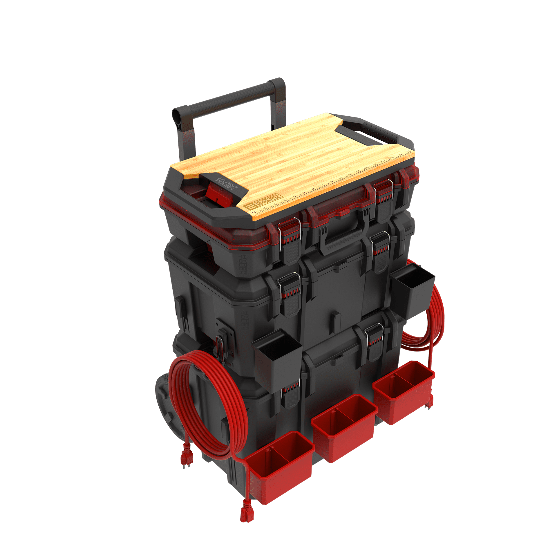Hyper Tough Hyper Stack Wood Topper Work Surface Accessory for Modular Storage System