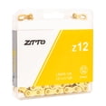 thumbnail image 1 of Cadena de bicicleta ZTTO 126 eslabones accesorios de cadena de bicicleta de montaña de carretera (oro) Tmvgtek Accesorios para bicicletas, 1 of 7