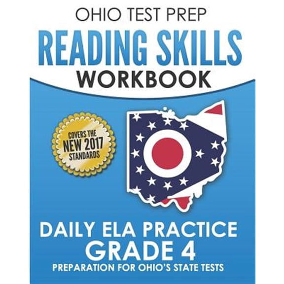 Pre-Owned Ohio Test Prep Reading Skills Workbook Daily Ela Practice Grade 4: Practice for Ohio's State Tests for English Language Arts