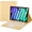 yellow, variant on Touch Keyboard Case for iPad mini 7 (2024) / mini 6 8.3" - Green