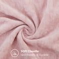 thumbnail image 2 of decorUhome 18x18 Set of 2 Throw Pillow Covers, Decorative Soft Chenille Pillow Covers for Couch, Blush Pink, 2 of 9