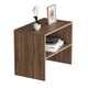 thumbnail image 1 of MORU Mesa Auxiliar POP Latte, Mesita de noche, mesa lateral para sala, mesa auxiliar con estantes, mesa auxiliar de lámpara, mesa de sala o recamara, es ideal para tu hogar u oficina MORU Pop Café, Moderno Minimalista, 1 of 9