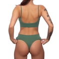 thumbnail image 4 of Women's Soft Padded Bralette Lingeire Set Sports Bra Sets 3 pcs, 4 of 5