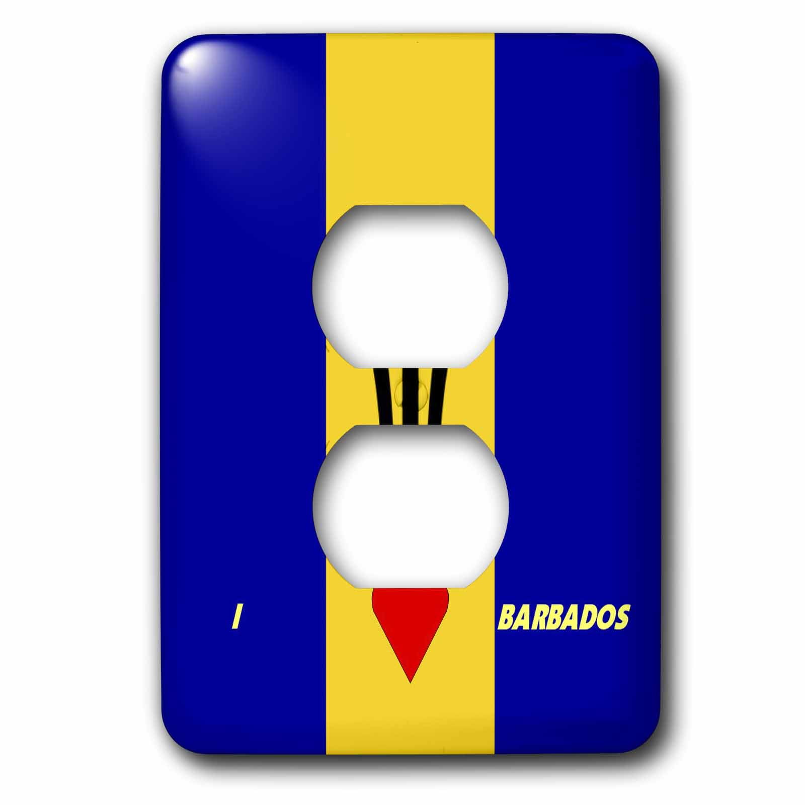 3dRose I Love Barbados 2 Plug Outlet Cover (lsp_51526_6) Walmart