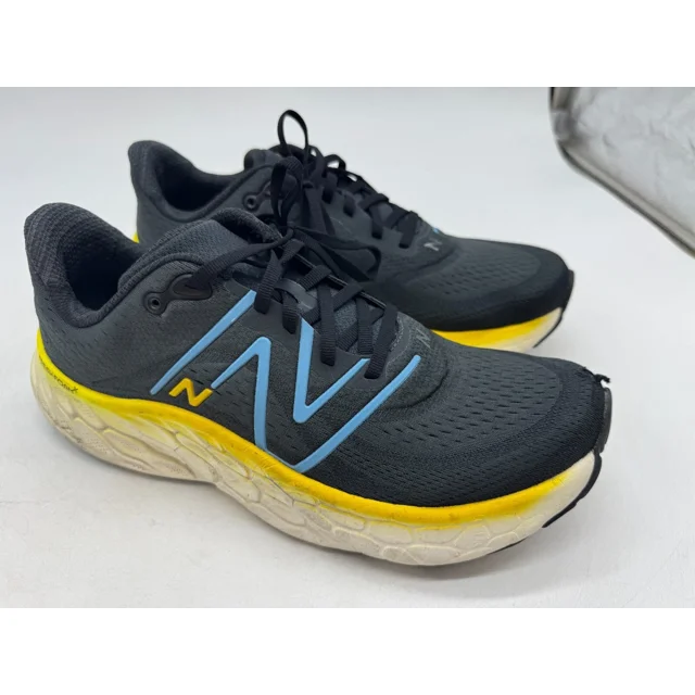 New Balance Fresh Foam X More V4 Athletic Shoes Mens Black Low Top Sneakers - 11
