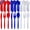 180 PACK, variant on 300 Pcs 4th of July Decorations Red White Blue Party Supplies, Patriotic Plastic Silverware 250th Anniversary Disposable Utensil Cutlery Set 100 Spoons 100 Forks 100 Knives Memorial Day Decorations