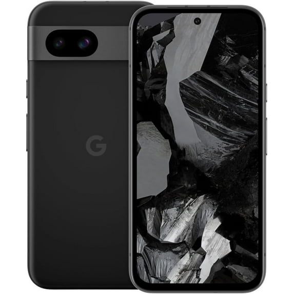 Restored Google Pixel 8a 5G, 128GB, Obsidian - Unlocked (Refurbished)