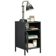 thumbnail image 4 of Pemberly Row Modern Powered Coated Metal Night Stand in Black, 4 of 12