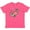 Vintage Hot Pink, variant on Inktastic Cute Smiling Valentine's Day Otter with Heart Youth T-Shirt