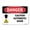 Landscape, variant on OSHA Danger Sign - Caution Automatic Door [Up Arrow] | Decal | Protect Your Business, Construction Site, Warehouse & Shop Area |  Made in The USA