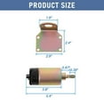 thumbnail image 4 of CARMOCAR Nouveau Kit de Poignée Rasée pour Porte Popper 2 Portes avec Télécommande Ensemble 85 lb, 4 of 10