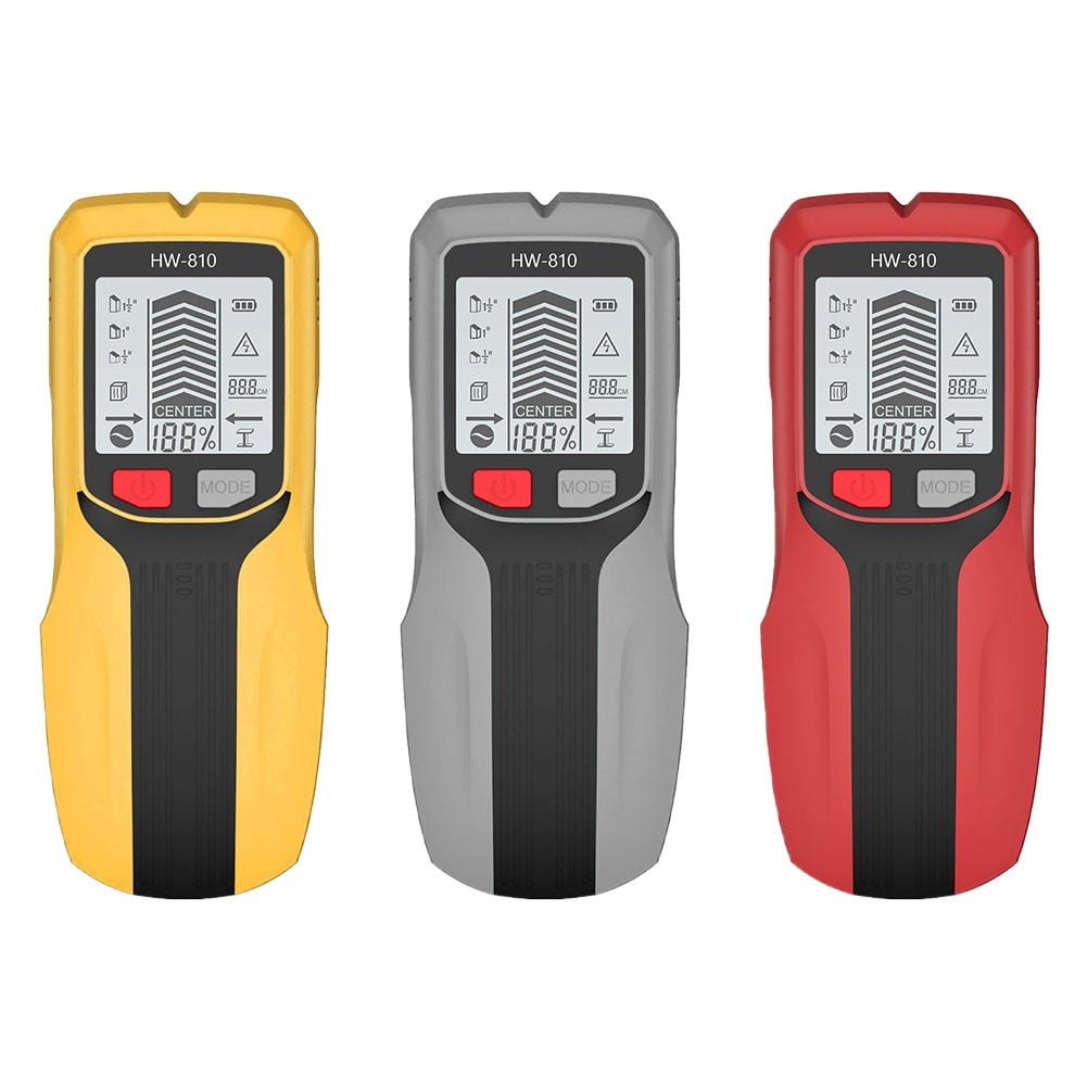 Multi Mode Wall Detector for Locating Hidden Electrical Wires and Pipes