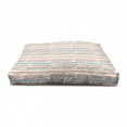 thumbnail image 4 of Striped Pet House, Pop Art Parallel Wavy Rough Lines Flush Brush Strokes Shaggy Groovy Boho Design, Outdoor & Indoor Portable Dog Kennel with Pillow and Cover, 5 Sizes, Multicolor, by Ambesonne, 4 of 5
