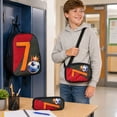 thumbnail image 7 of 3PC Soccer Backpack, School Bookbag with Lunch Box, School Bag for Teenagers Middle, 7 of 7
