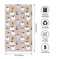 thumbnail image 2 of Haiem Cute Hand Drawn Bear Printed Premium 27.5x16 Inch Microfiber Towel , High Absorbency, Soft & Plush , Quick-Dry, Vibrant Print , Ideal for Beach, Pool, Travel, and More, 2 of 6