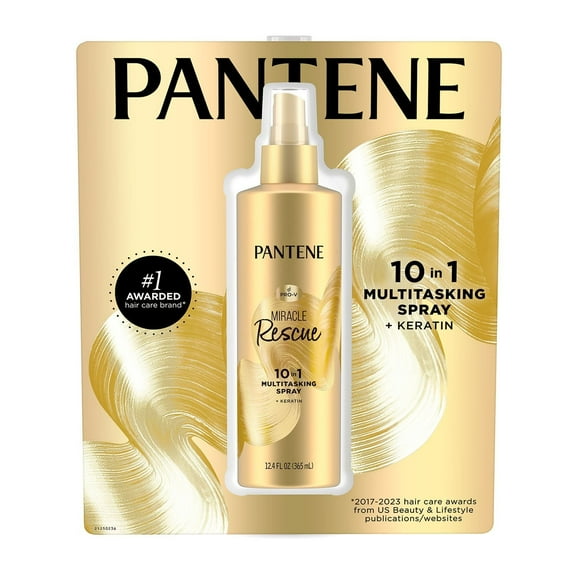Pantene Miracle Rescue 10 in 1 Multitasking Spray   Keratin, 12.4 Fluid Ounce
