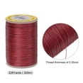 thumbnail image 2 of 2pcs Upholstery Sewing Thread 328 Yards 300m Polyester String, Red & Orange, 2 of 6