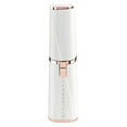 thumbnail image 3 of Delicate Shaver - Portable Women's Electric Razor with LED Light - Smooth, Ergonomic Hair Remover for Face, Arm, Bikini Line - Shaving Device for Sensitive Areas - White, 3 of 5