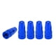 thumbnail image 1 of Tapones de válvula de neumático Unique Bargains 5 Pcs 18x7MM para ruedas de coche, tapón universal para coche y bicicleta de aleación de aluminio azul, 1 of 7