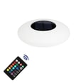 thumbnail image 1 of Graflsoa Solar-Powered Floating Pool Light with 16 Colors, 4 Modes, 8 Brightness Levels, IP67 Waterproof, Remote Control, Large Size 32x32x6.7cm, Built-in Lithium Battery, 1 of 6