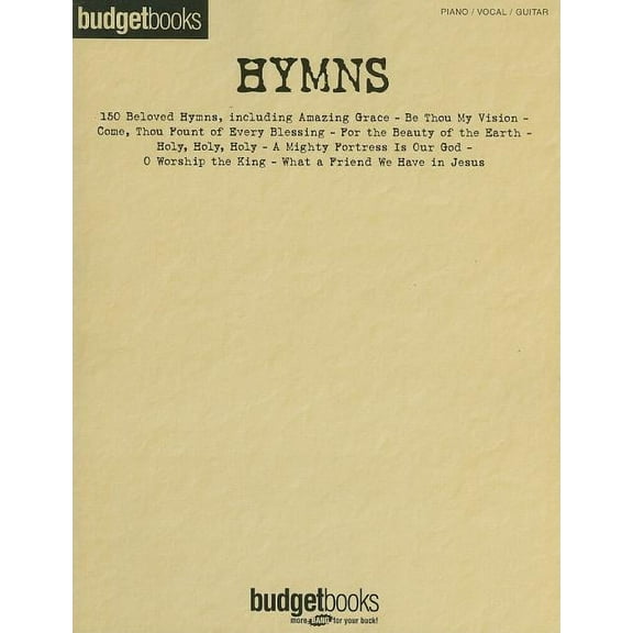 Budget Books: Hymns: Budget Books (Paperback)