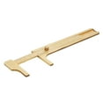 thumbnail image 2 of Double Scale Vernier Caliper Brass Jewelry Maker Measuring Ruler Authenticate Caliper100mm, 2 of 8