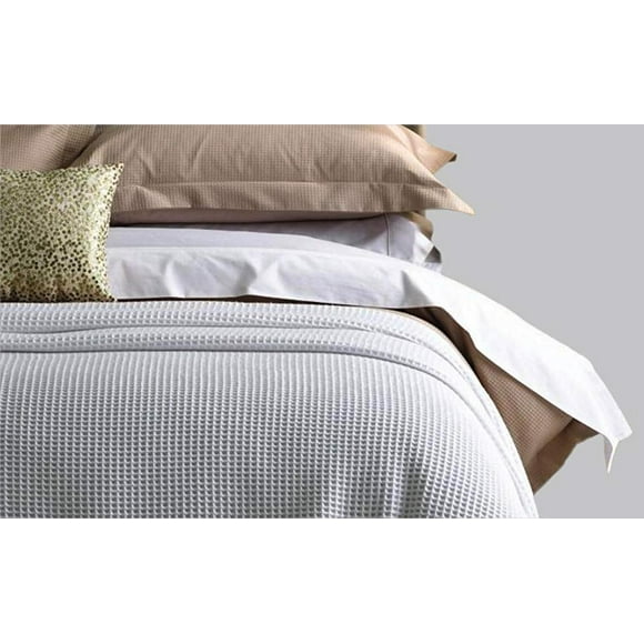 Colcha tela wafle Almoda blanco King Size Almoda 70000386