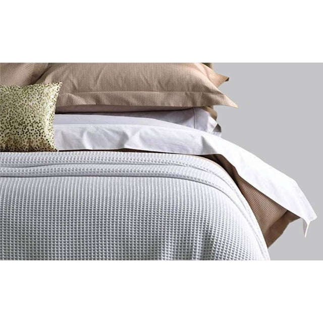 Colcha tela wafle Almoda blanco King Size Almoda 70000386
