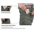 thumbnail image 5 of FEDTOSING Relaxed Work Cargo Pants Outdoor Mens Pant Greyish Green,Size 38×34, 5 of 8