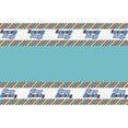 thumbnail image 6 of (6 pack) Retro Rainbow Birthday Plastic Party Tablecloth, 84in x 54in, 6 of 9