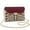 Flower Print, variant on Pzuqiu Flower Print Women Leather Crossbody Bag Metal Chain Strap Versatile Small Leather Crossbody Bags for Women Craftsmanship Vintage Trendy for Daily Life
