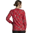 thumbnail image 3 of Dickies EDS Warm Up Scrubs Jacket for Women Snap Front DK309, 3 of 7