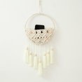 thumbnail image 3 of Macrame soporte de pared organizador de almacenamiento de revistas, decoración para colgar en , soporte para , bolsillo colgante tejido Los 50X25X12CM BLESIY Tapiz de macramé de pared, 3 of 7