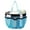 Blue, variant on Mesh Shower Bag,Portable Large Capacity Bath Shower Caddy with 7 Pockets for Camping College Dorm Gym