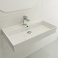 thumbnail image 6 of BOCCHI 1377-001-0126 Milano Wall-Mounted Fireclay Sink with Overflow In White, 6 of 7