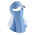 thumbnail image 3 of jinwen Sun Protection Face Breathable Neck Cover Cycling Cap Cool Neck Gaiter Face Blue, 3 of 9
