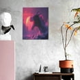 thumbnail image 3 of KLL Mystical Dragon Under Moon Print Canvas Wall Art, Canvas Painting Prints Canvas Art Wall Decor Home Decoration for Living Room Bedroom Office, 3 of 6