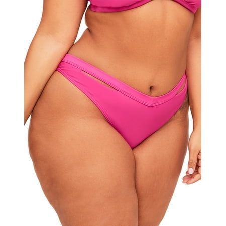 Adore Me Demi Women s High Waist Bikini Panty Plus and Regular Sizes