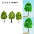 thumbnail image 4 of MYG Arbres Modèles 20x 9/5 cm pour Train Chemin de Fer Diorama Parc de Guerre Paysage Paysage, 4 of 6