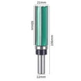 thumbnail image 1 of MYG 1PC 8mm Shank Cutter Router Bit Trimming Woodworking Milling Cutter Four Blades, 1 of 10
