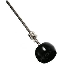 Drum Key Drum Pedal Hammer Bass Drum Pedal 4x19cm Black